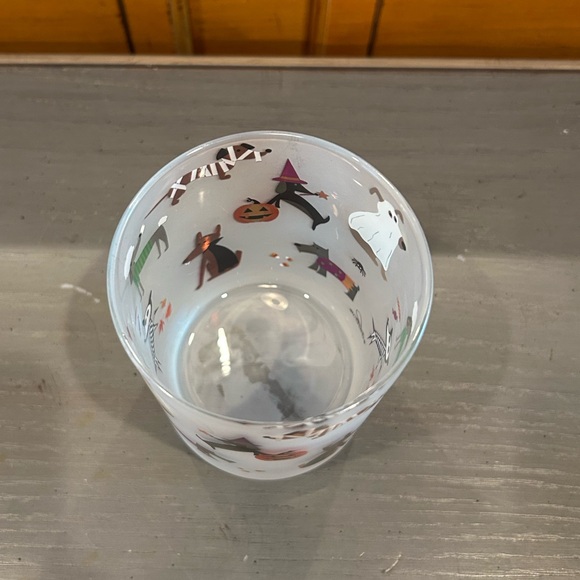 Culver Halloween Dogs Frosted Glass Cup - Picture 7 of 8